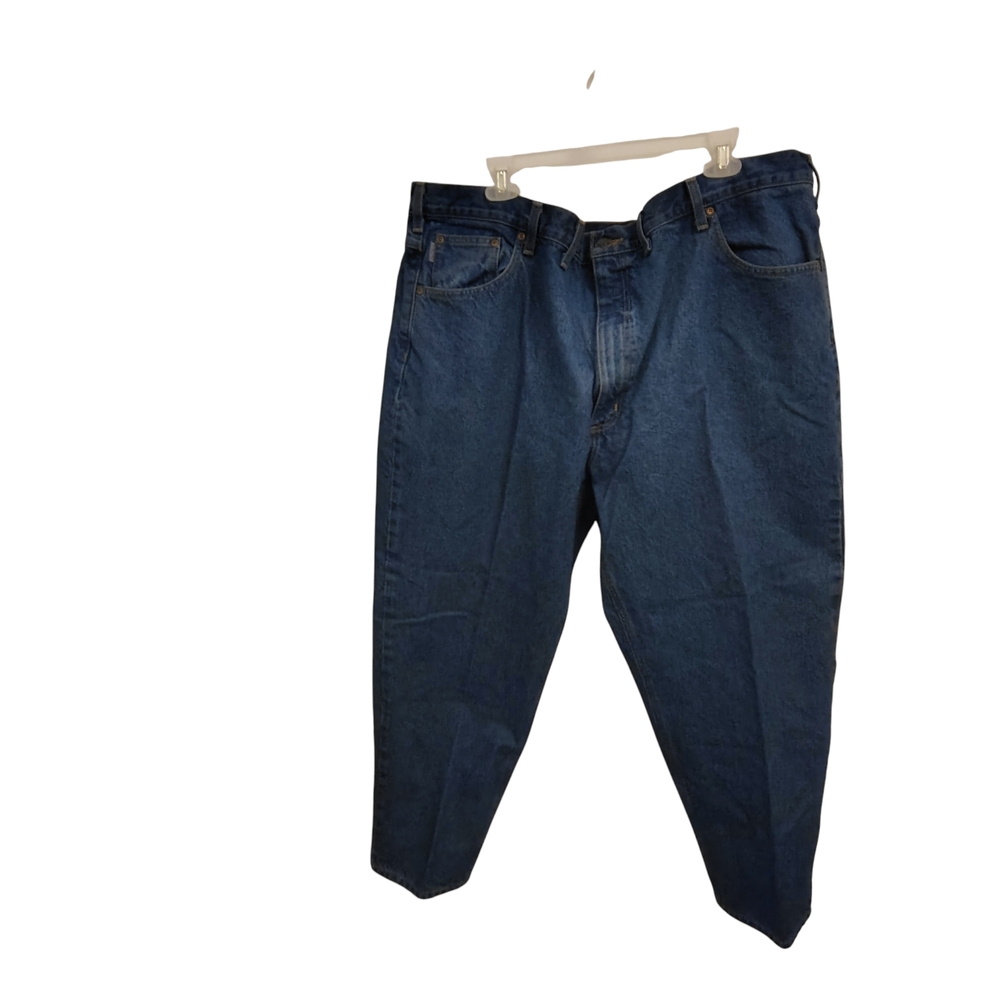 Carhartt Men's Size 48X30 Relaxed Fit Blue Jeans